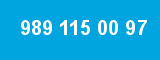 989 115 00 97 989 115 00 97